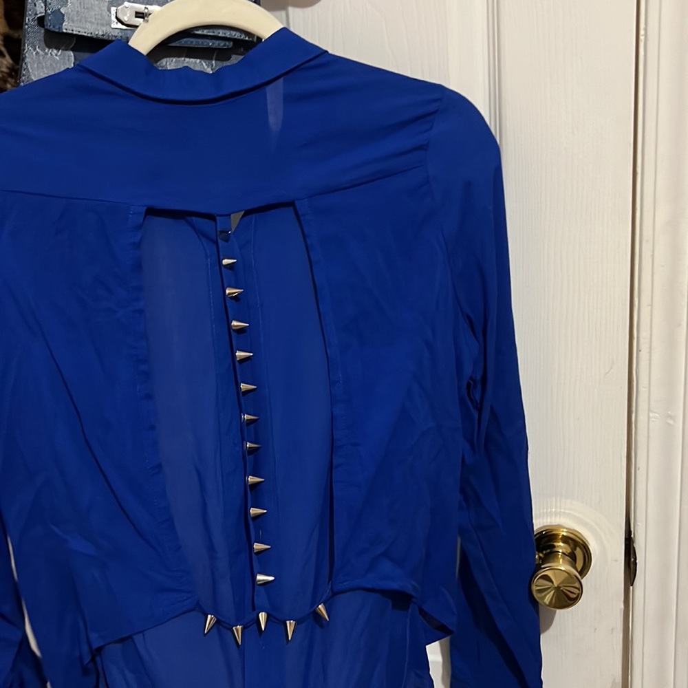 Rue 21 button up open back